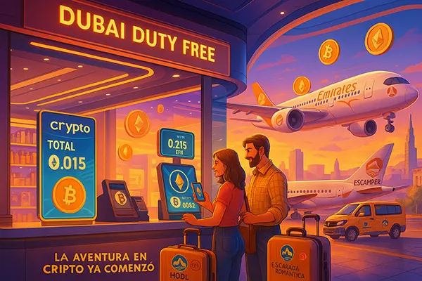 Emirates y Dubai Duty Free se preparan para aceptar criptomonedas Un paso hacia el futuro digital