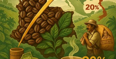 Colombia al frente nuevos aranceles de EE.UU. abren brecha para el café colombiano en el mercado global