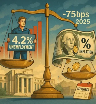 Empleo debilitado impulsa debate sobre tres recortes de tasas este año, afirma la Fed