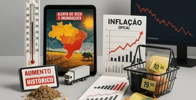 Brasil 2024 cuando la producción agrícola cae un 3,9 % y la inflación siente el golpe