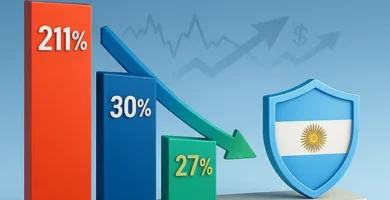 Argentina rumbo a la estabilidad inflación en descenso, plan firme pero atento al vaivén del dólar