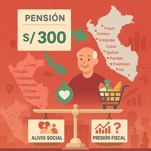 Aguinaldo 2025 S/ 300 para pensionistas del régimen 20530 y sus implicancias en el presupuesto y la inflación