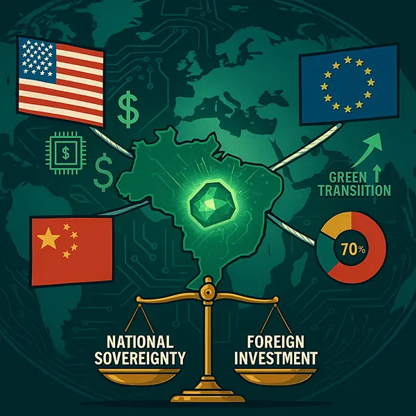 Brasil, tierras raras y soberanía económica la licitación que agita el tablero global