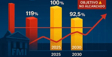 España frente al desafío de la deuda el FMI alerta que el país no bajará del 90% del PIB antes de 2030