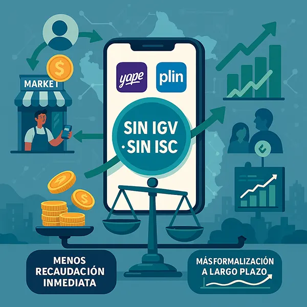 Billeteras móviles sin impuestos la apuesta peruana para dinamizar el dinero electrónico y combatir la informalidad