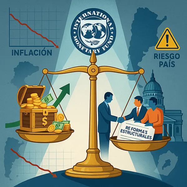 FMI reafirma respaldo a Argentina reservas, consenso político e inflación en la mira