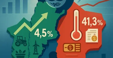 El FMI advierte Argentina crecerá menos en 2025 y enfrentará una inflación más alta de lo previsto
