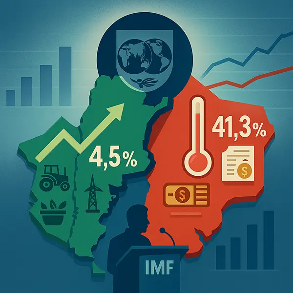 El FMI advierte Argentina crecerá menos en 2025 y enfrentará una inflación más alta de lo previsto