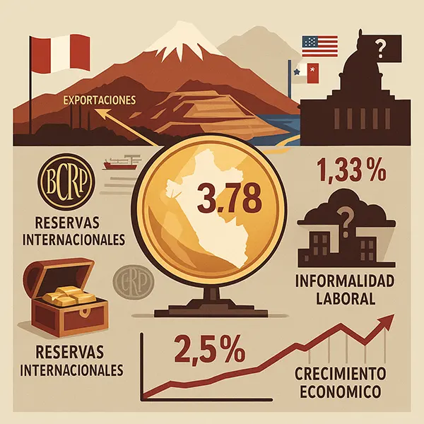 Perú 2025 estabilidad económica, inflación controlada y minería en expansión pese a la incertidumbre política