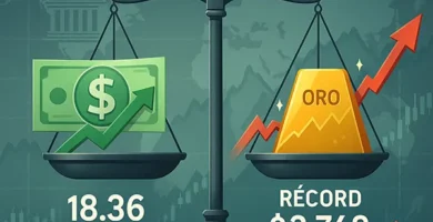 Peso mexicano se fortalece y el oro rompe récords señales mixtas en el frente inflacionario