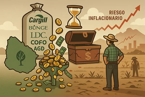 Retenciones cero exprés los grandes beneficiados, el costo fiscal y los perdedores del campo argentino