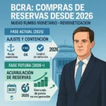 Banco Central de la República Argentina anuncia compras de reservas desde 2026 claves del nuevo rumbo monetario