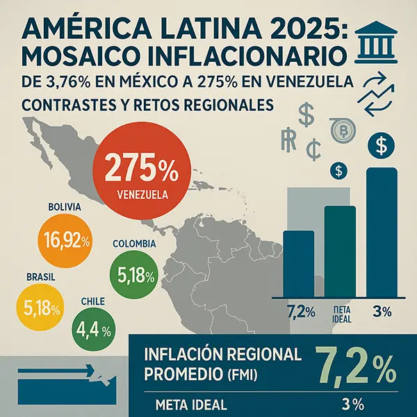Inflación en América Latina 2025 Contrastes, retos y pistas para la recuperación económica