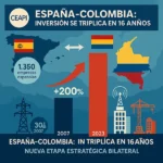 El salto de España hacia Colombia inversión que se triplica en 16 años y abre una nueva etapa estratégica